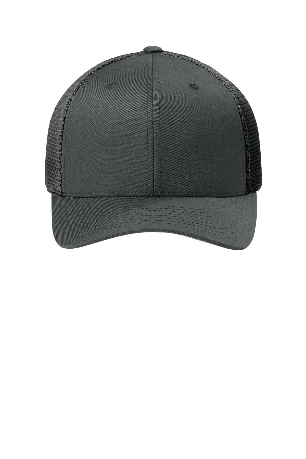 Flexfit 110 Mesh Cap - Charcoal - flat front