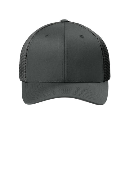 Flexfit 110 Mesh Cap - Charcoal - flat front