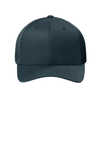 Flexfit 110 Mesh Cap - Navy - flat front