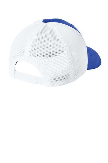 Flexfit 110 Mesh Cap - Royal/ White - flat back