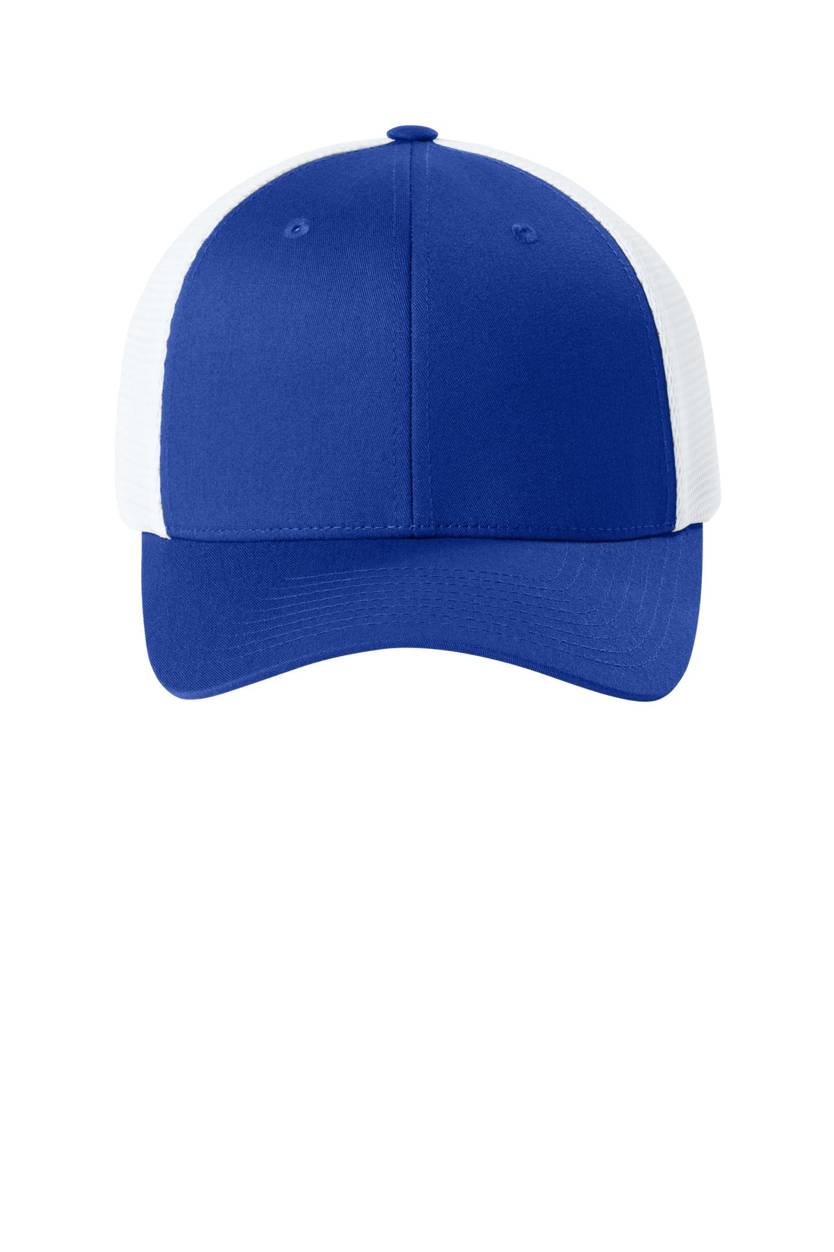 Flexfit 110 Mesh Cap - Royal/ White - flat front