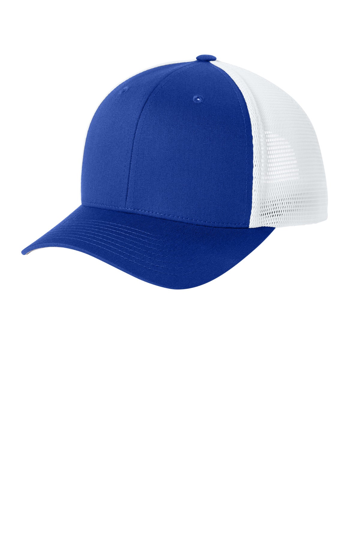 Flexfit 110 Mesh Cap - Royal/ White - front