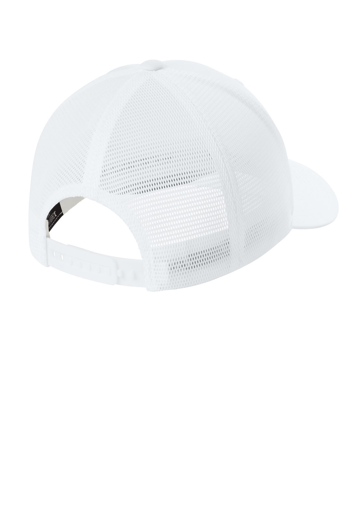 Flexfit 110 Mesh Cap - White - flat back