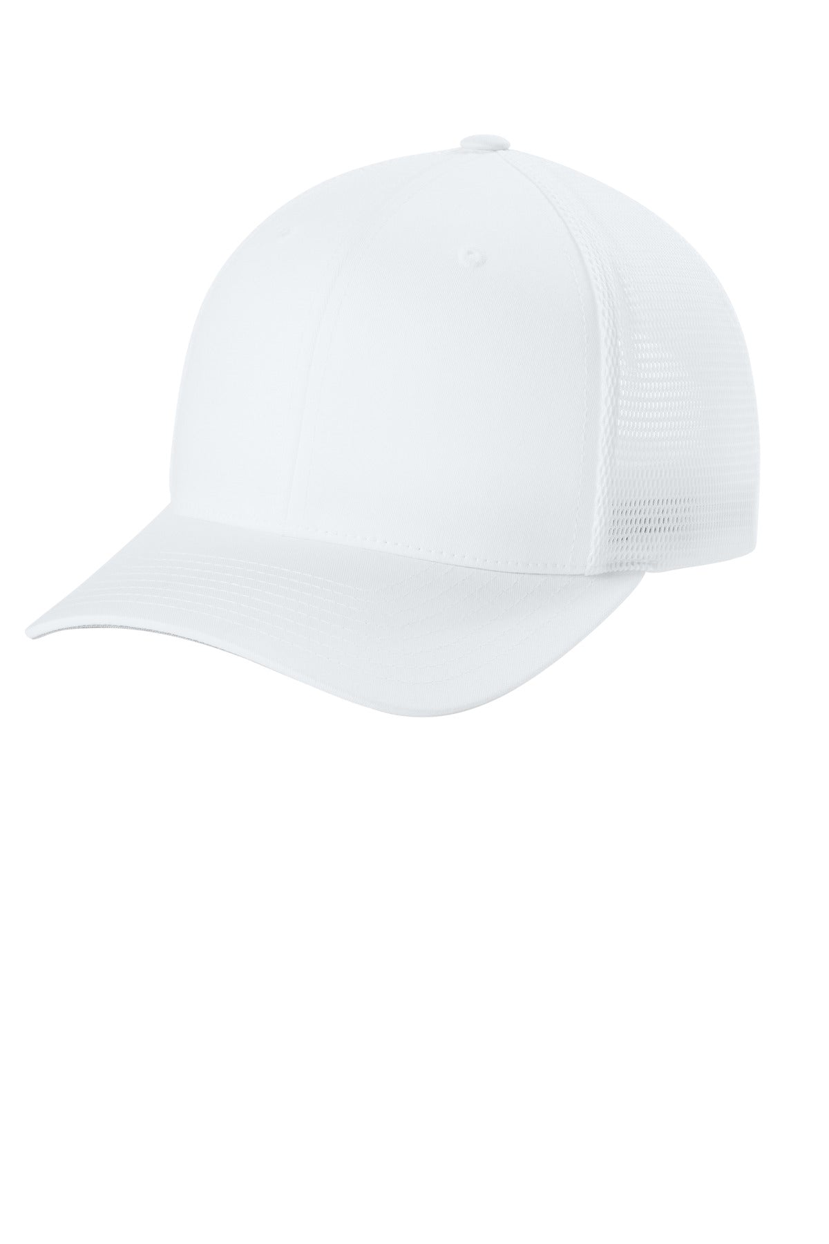 Flexfit 110 Mesh Cap - White - front