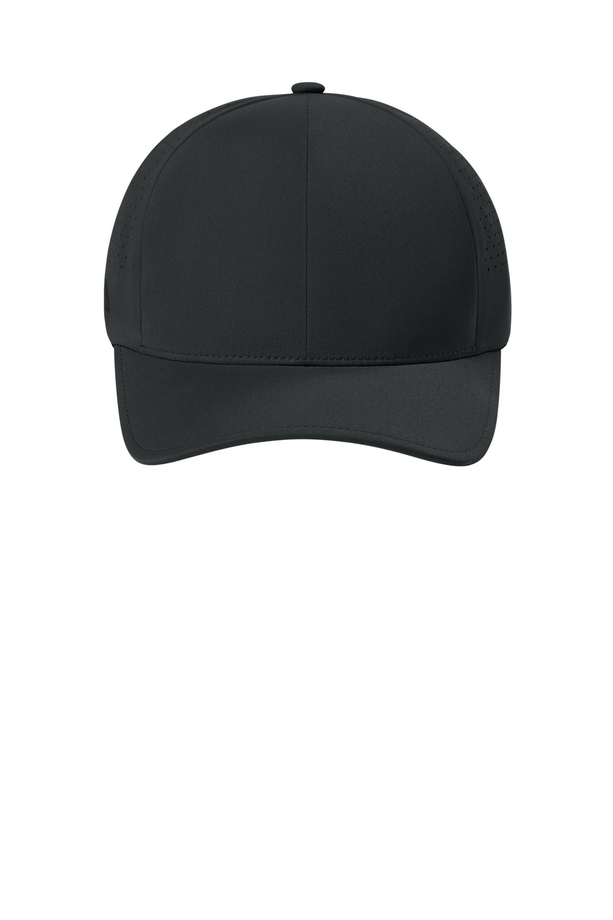 Flexfit Delta Perforated Cap - Black - flat front