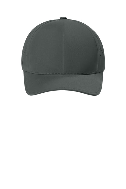 Flexfit Delta Perforated Cap - Dark Grey - flat front