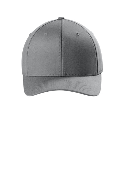 Flexfit V-Flexfit Cotton Twill Cap - Grey - flat front