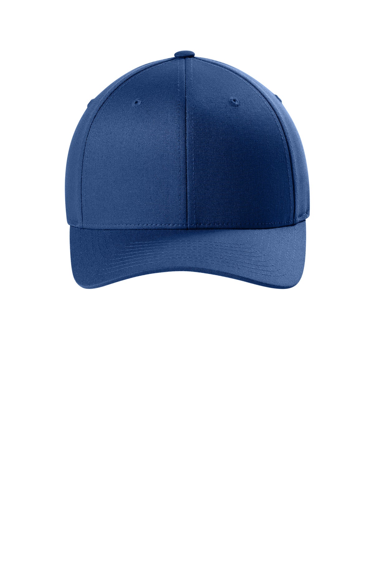 Flexfit V-Flexfit Cotton Twill Cap - Royal - flat front