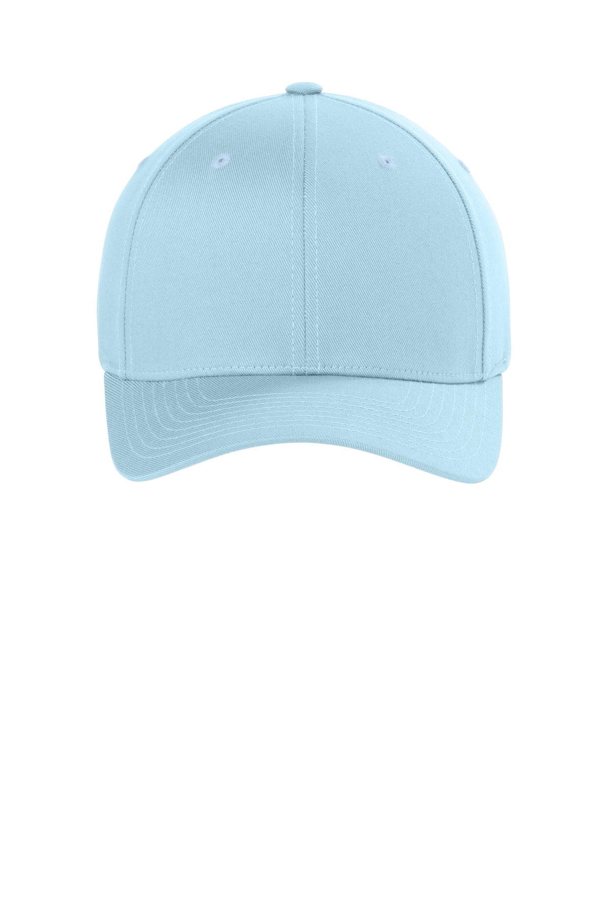 Flexfit Wooly Combed Cap - Carolina Blue - flat front