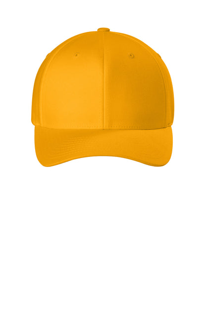 Flexfit Wooly Combed Cap - Gold - flat front