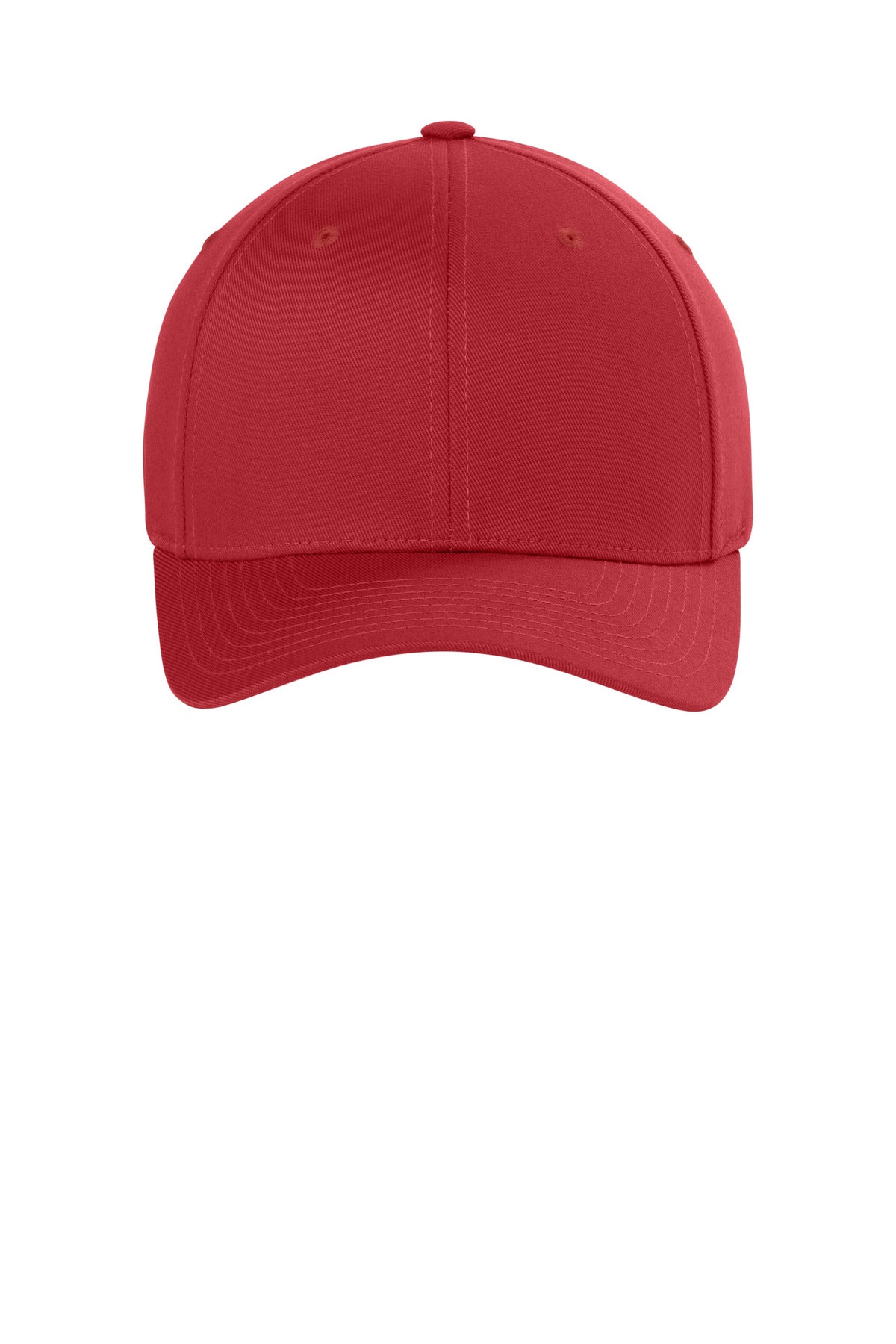 Flexfit Wooly Combed Cap - Red - flat front