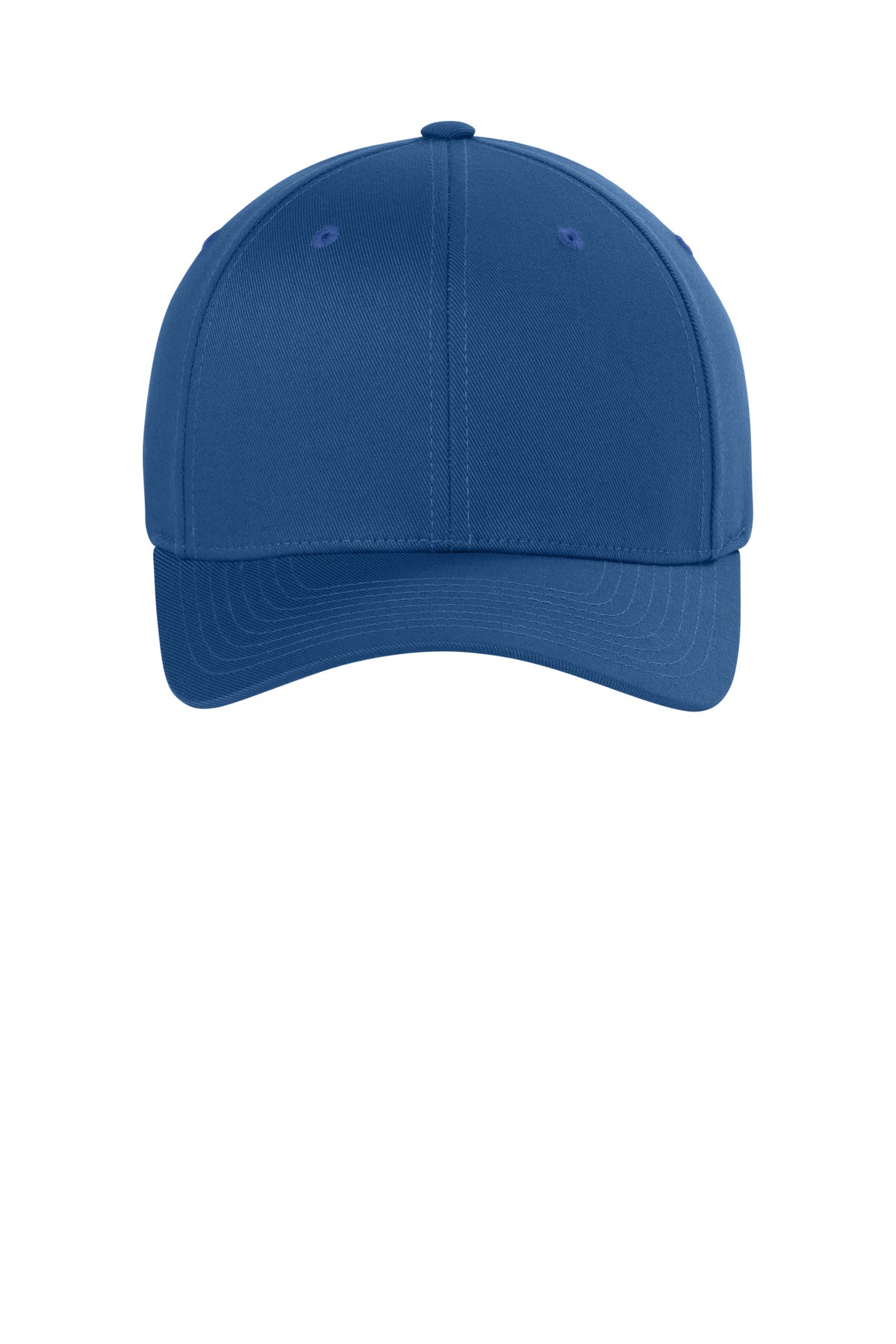 Flexfit Wooly Combed Cap - Royal - flat front