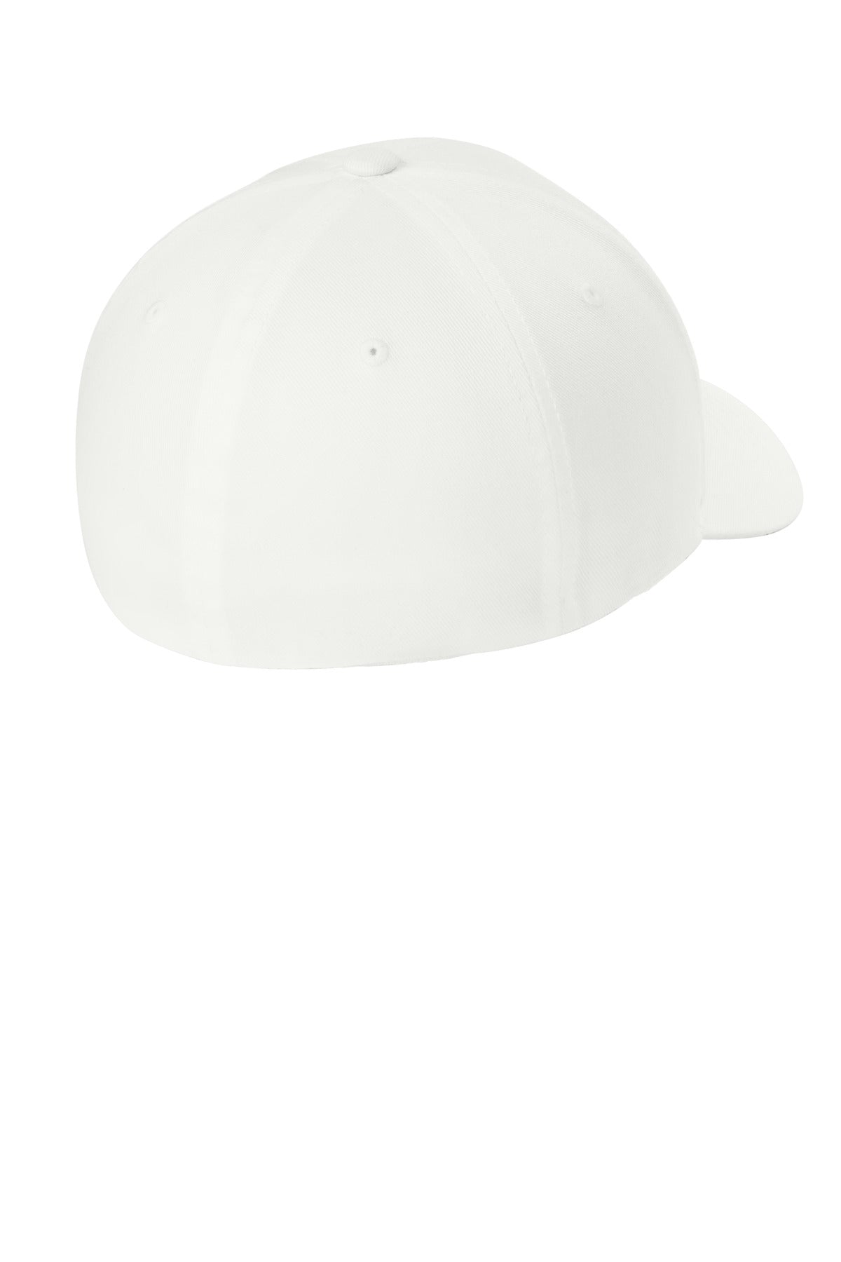 Flexfit Wooly Combed Cap - White - flat back