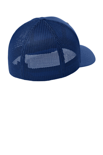 Flexfit Trucker Mesh Cap - Royal - flat back
