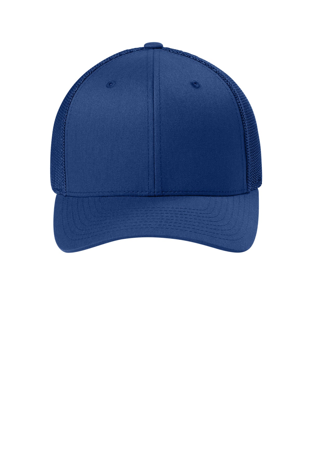 Flexfit Trucker Mesh Cap - Royal - flat front