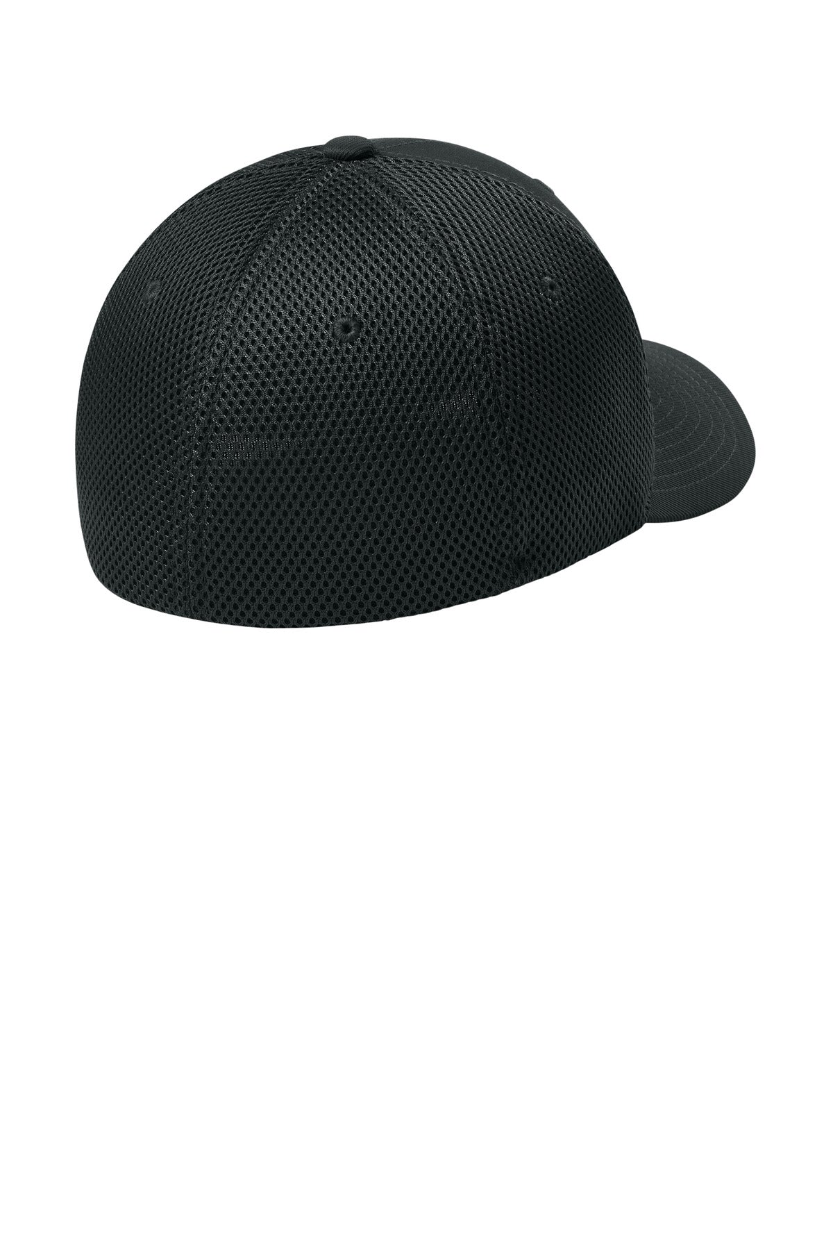 Flexfit Ultrafiber Airmesh Cap - Black - flat back