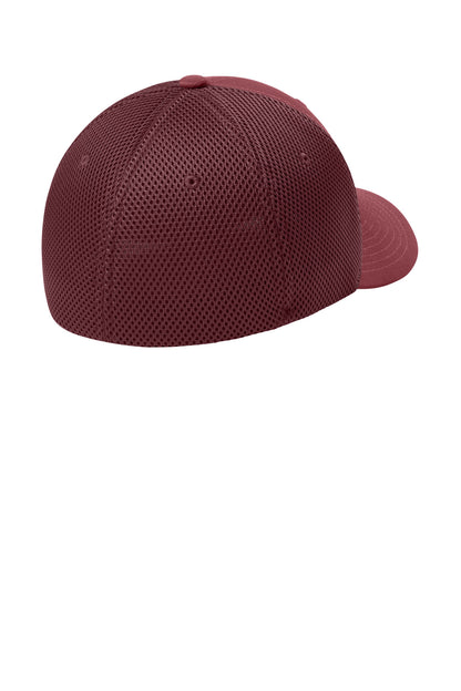 Flexfit Ultrafiber Airmesh Cap - Maroon - flat back