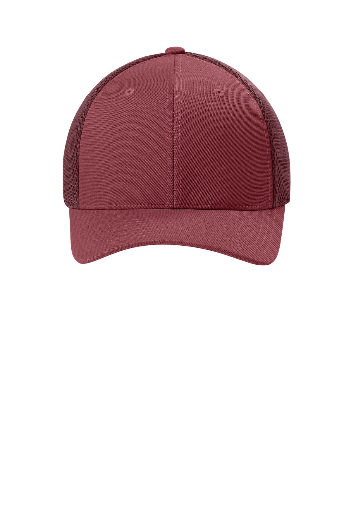 Flexfit Ultrafiber Airmesh Cap - Maroon - flat front