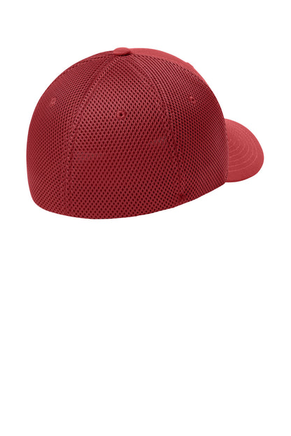 Flexfit Ultrafiber Airmesh Cap - Red - flat back