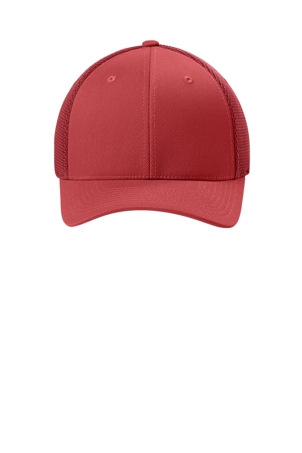 Flexfit Ultrafiber Airmesh Cap - Red - flat front