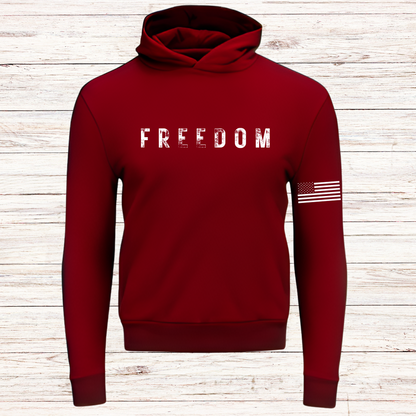 Freedom with US Flag Sleeve Shirt