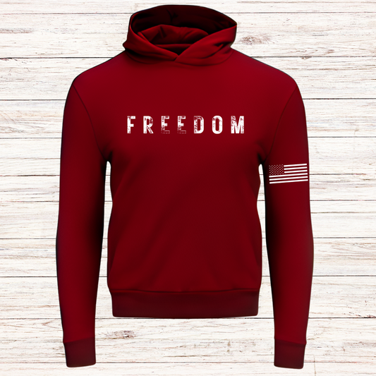 Freedom with US Flag Sleeve Shirt