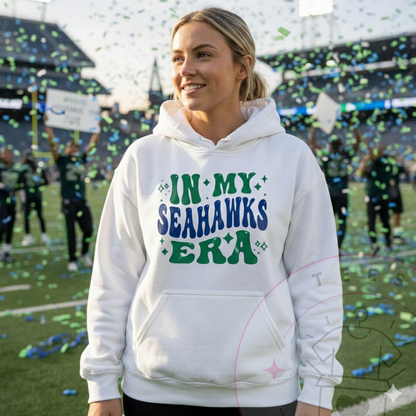 In my Seahawks ERA Shirt