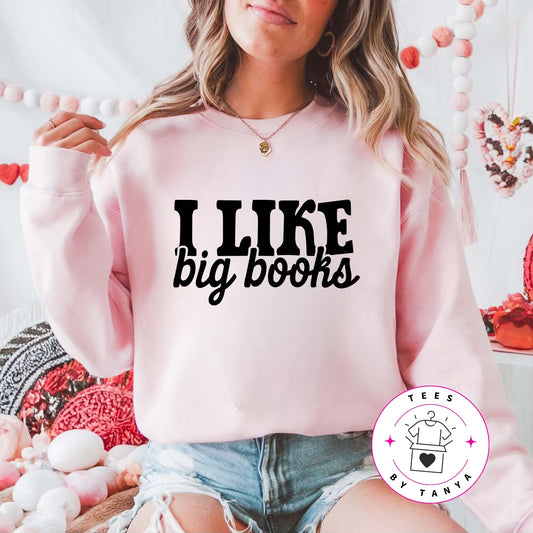 I Like Big Books T-Shirt