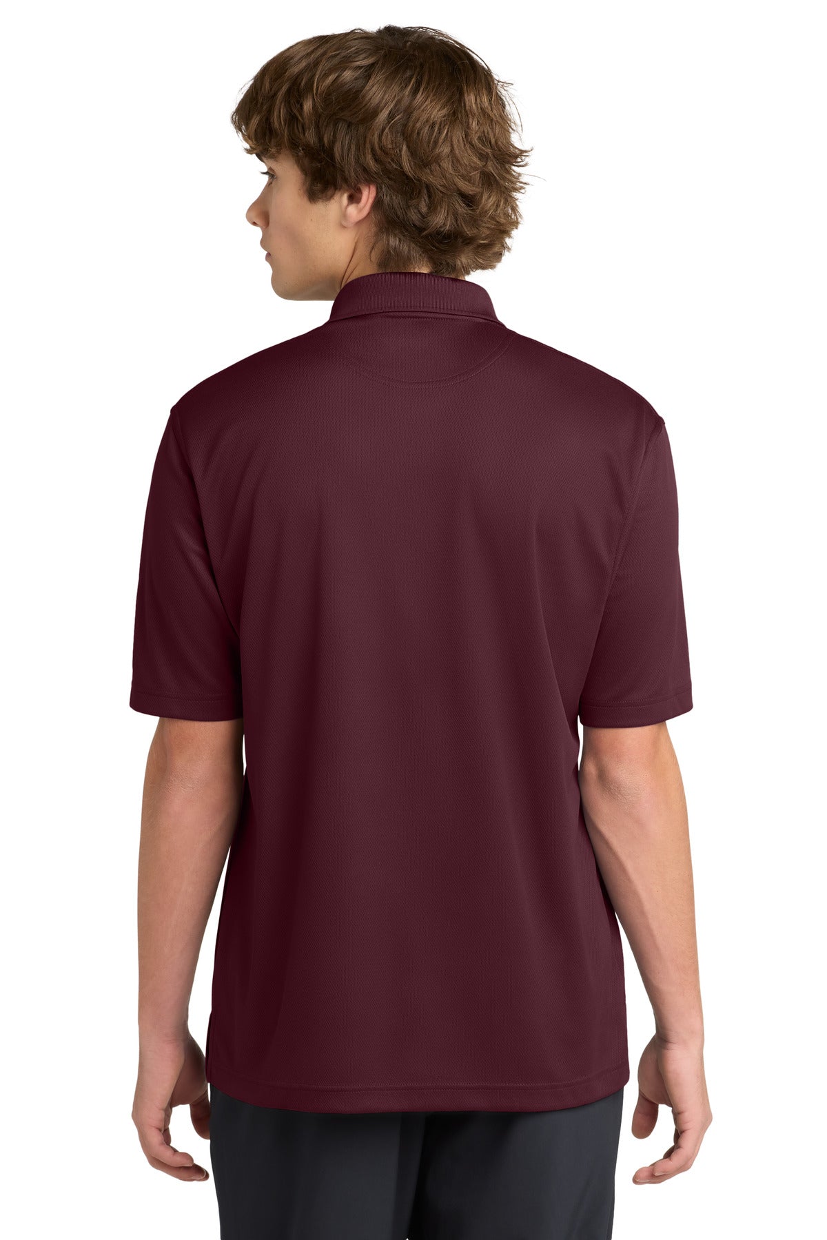 Sport-Tek Dri-Mesh Polo - Maroon - back