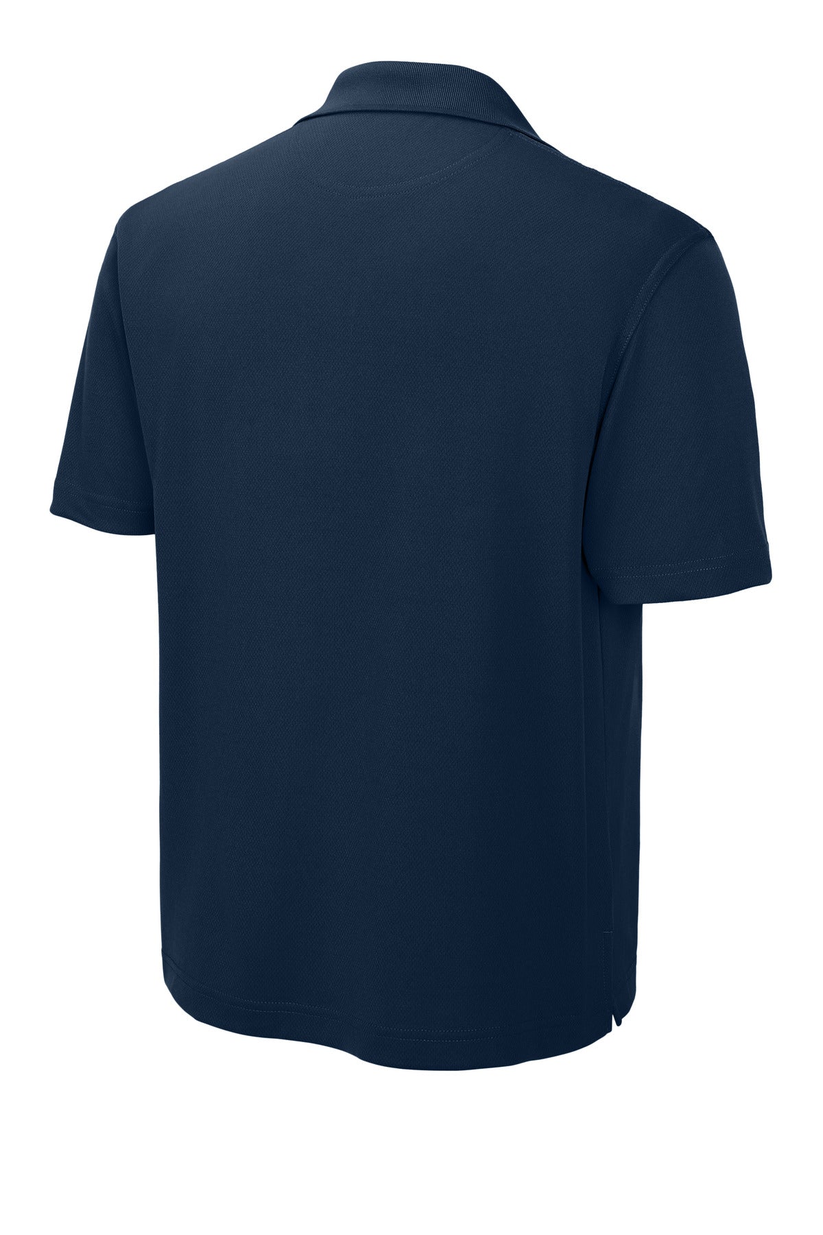 Sport-Tek Dri-Mesh Polo - Navy - flat back