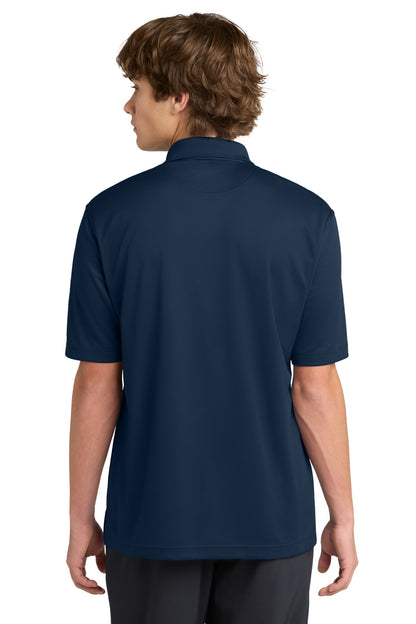 Sport-Tek Dri-Mesh Polo - Navy - back