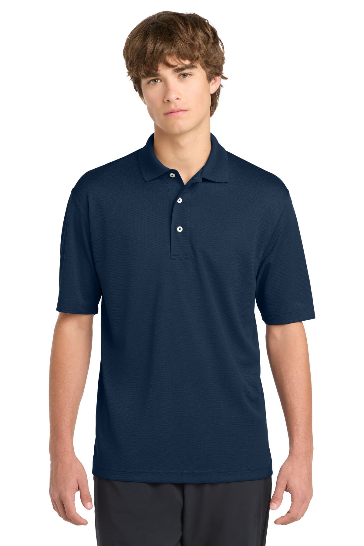 Sport-Tek Dri-Mesh Polo - Navy - front