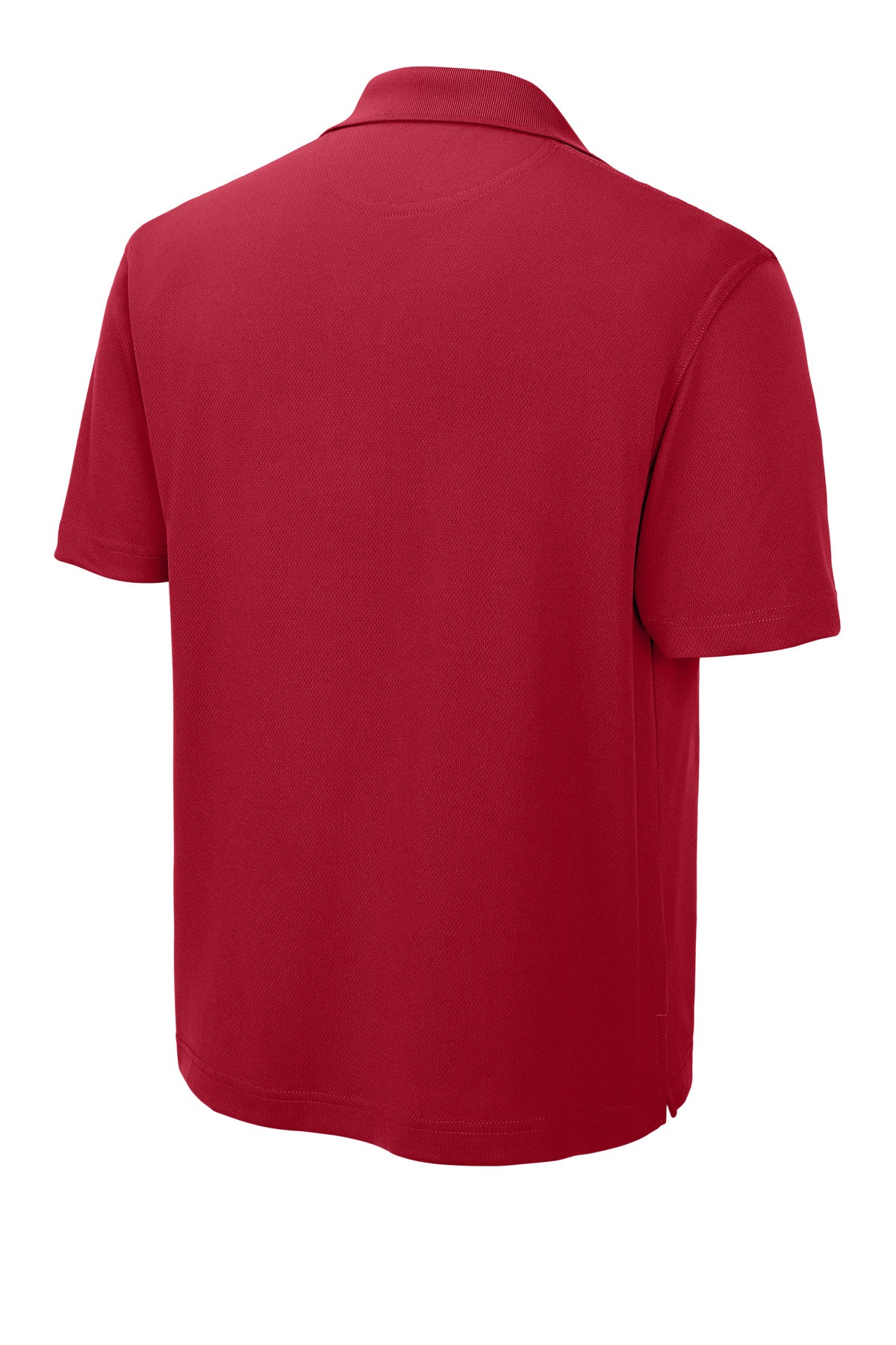 Sport-Tek Dri-Mesh Polo - Red - flat back
