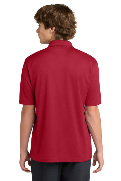 Sport-Tek Dri-Mesh Polo - Red - back