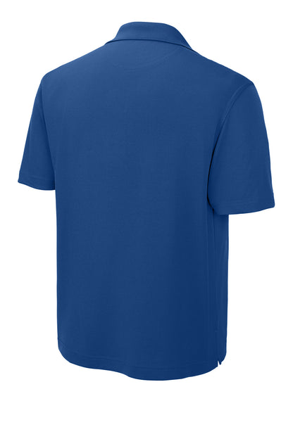 Sport-Tek Dri-Mesh Polo - Royal - flat back