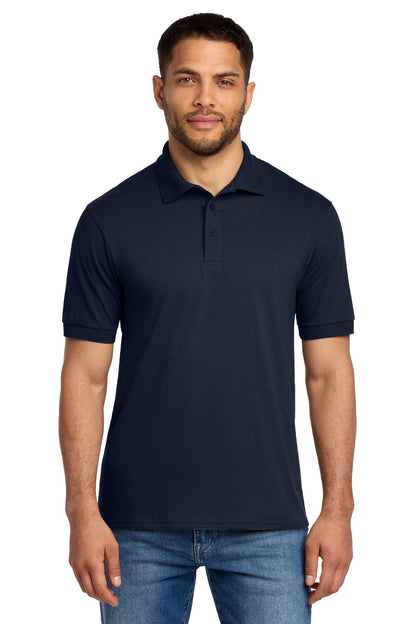 Port & Company Tall Core Blend Jersey Knit Polo - Deep Navy - front