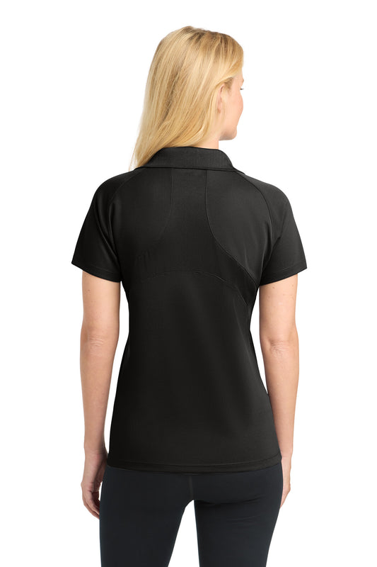 Sport-Tek Women's Dri-Mesh Pro Polo - Black - back