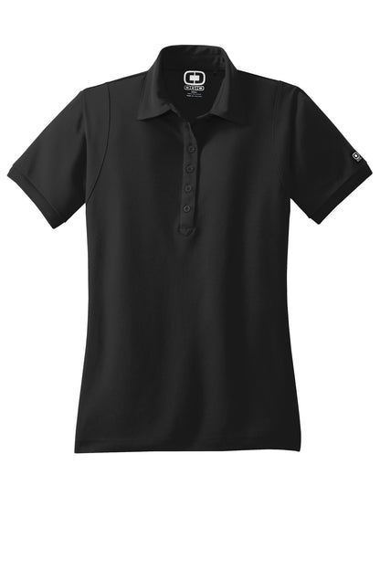 OGIO Jewel Polo - Blacktop - flat front