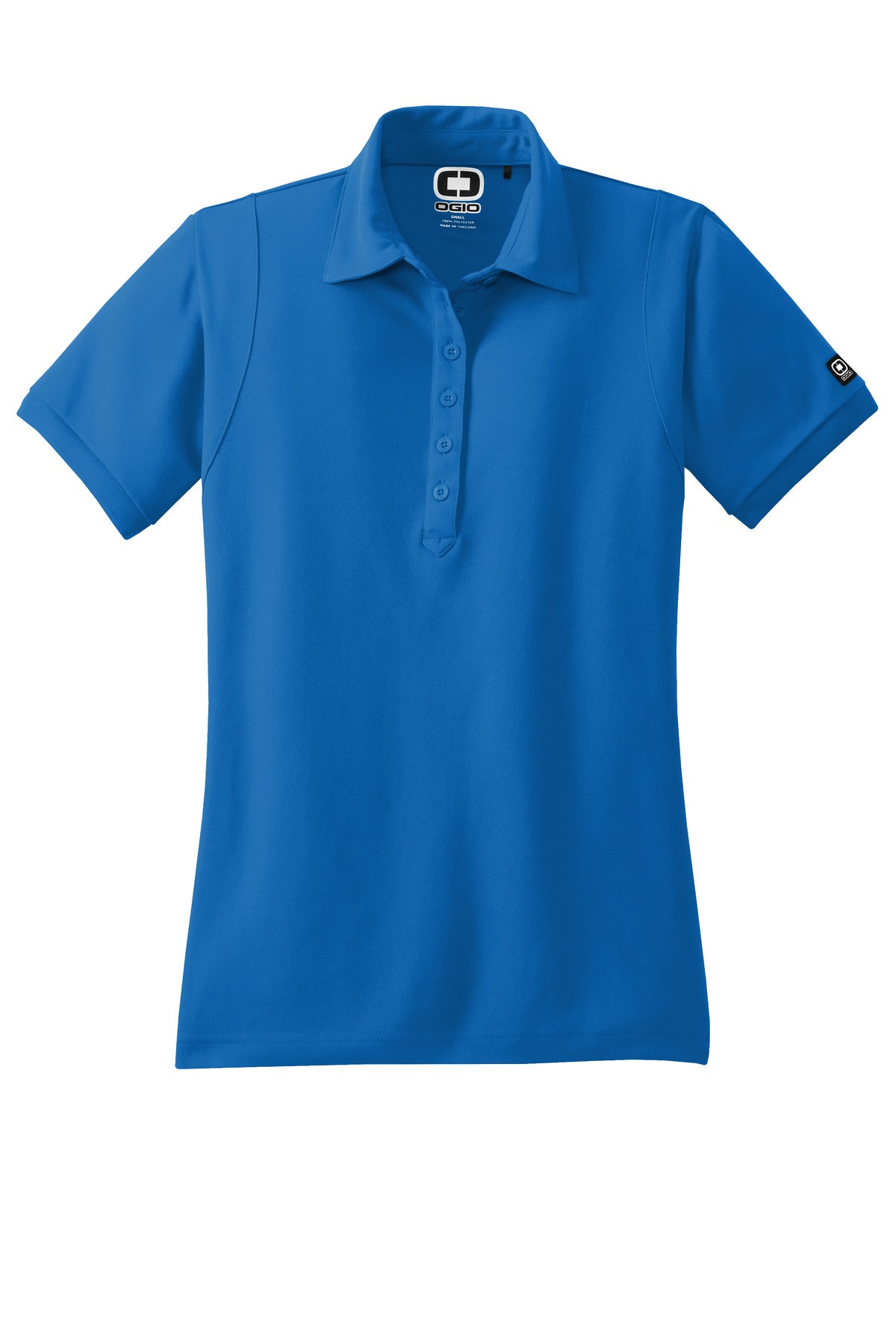 OGIO Jewel Polo - Electric Blue - flat front