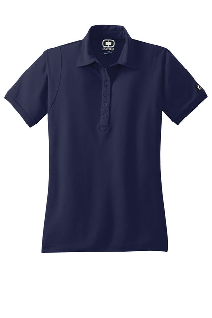 OGIO Jewel Polo - Navy - flat front