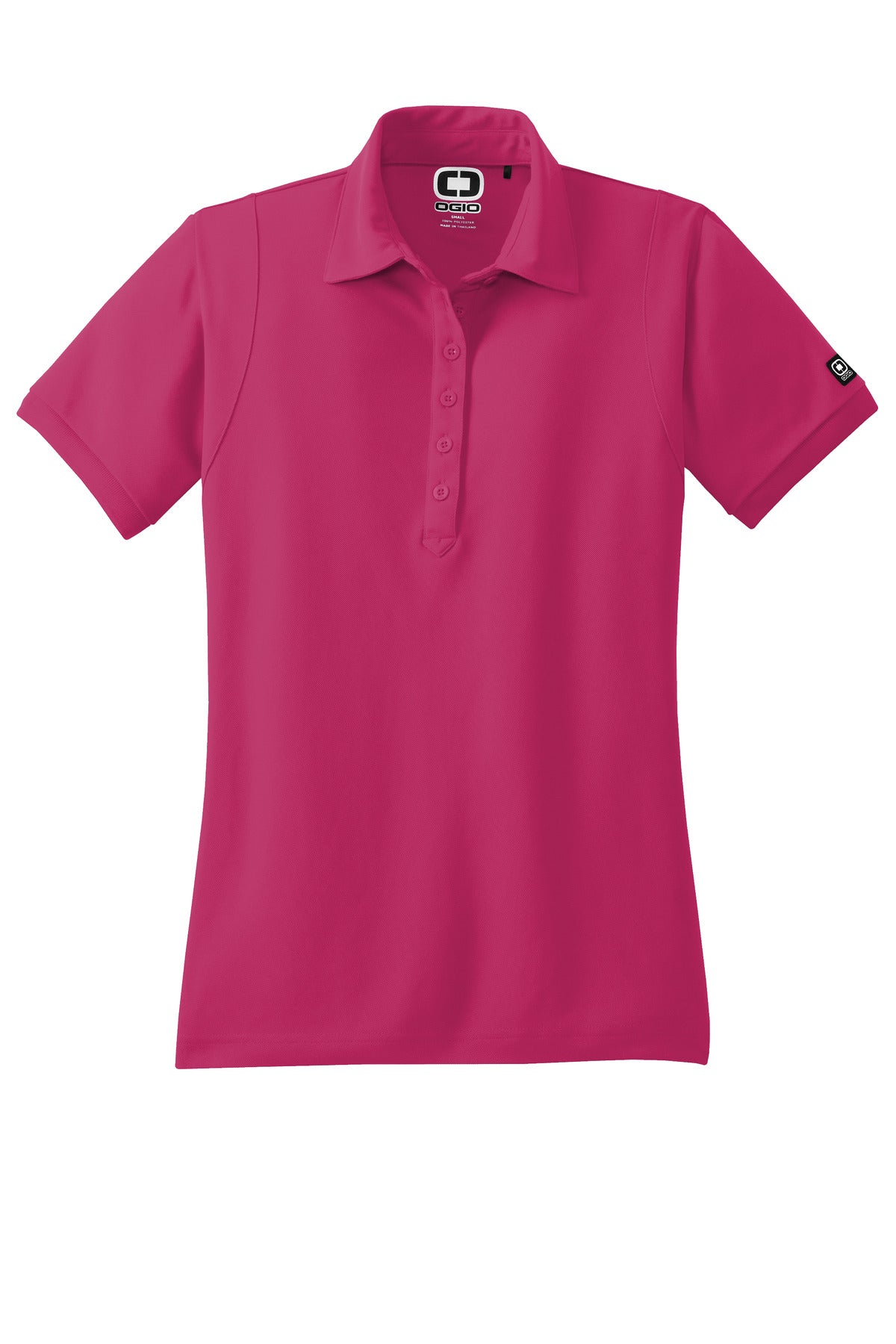 OGIO Jewel Polo - Pink Crush - flat front