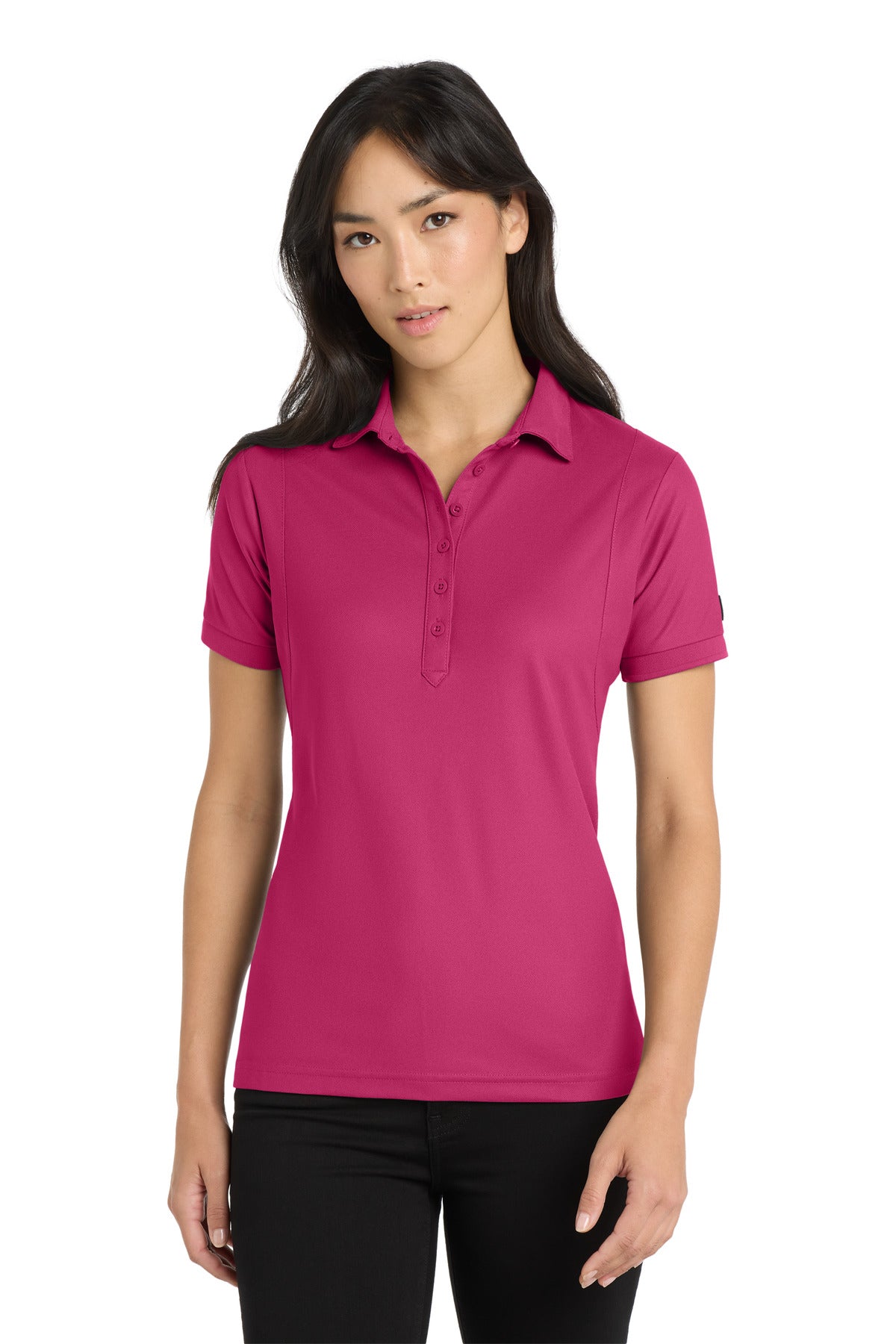 OGIO Jewel Polo - Pink Crush - front