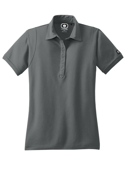 OGIO Jewel Polo - Rogue Grey - flat front