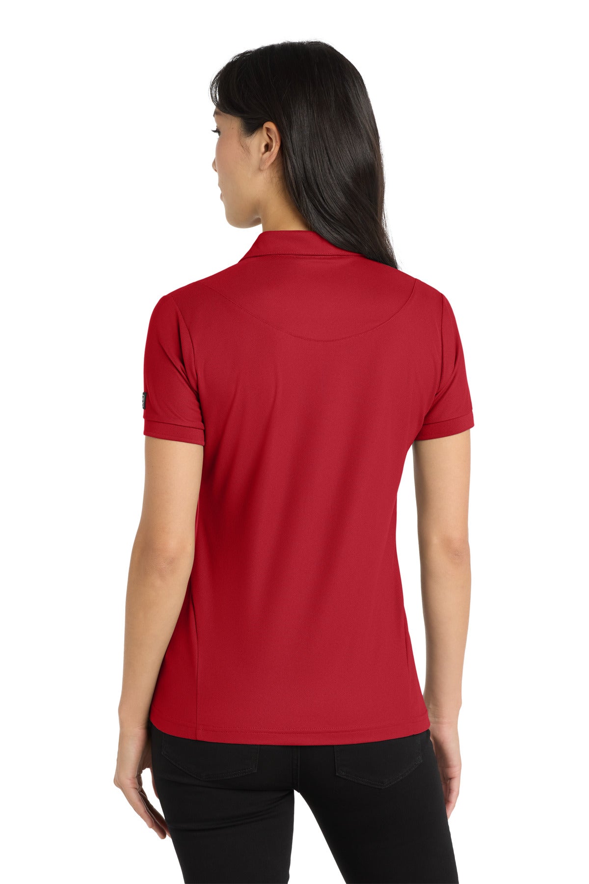 OGIO Jewel Polo - Signal Red - back