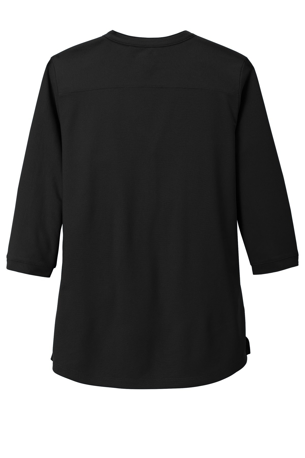 OGIO Women's Jewel Henley - Blacktop - flat back