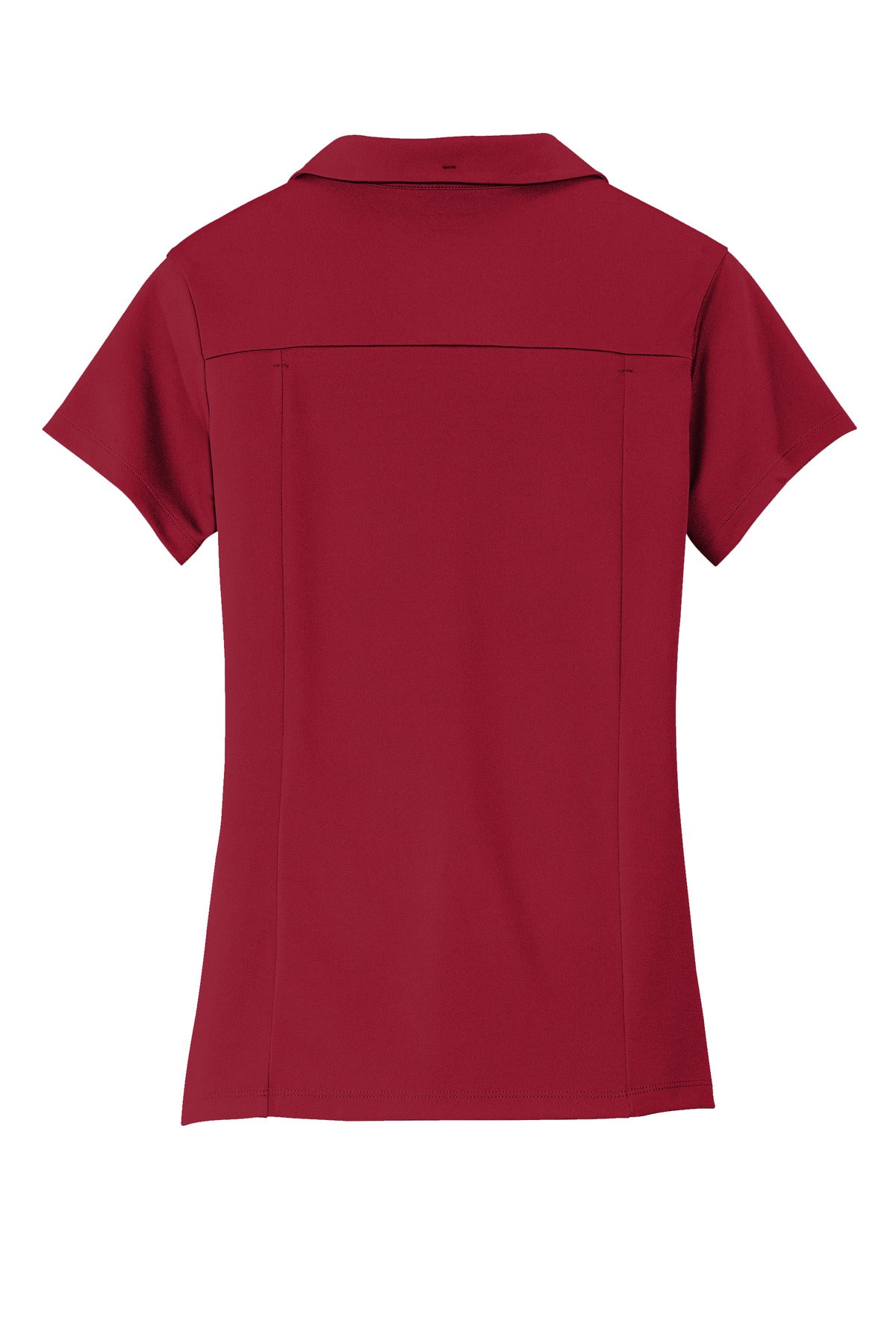 OGIO Women's Framework Polo - Signal Red - flat back