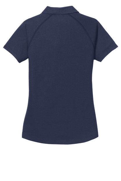 OGIO Women's Onyx Polo - Navy - flat back
