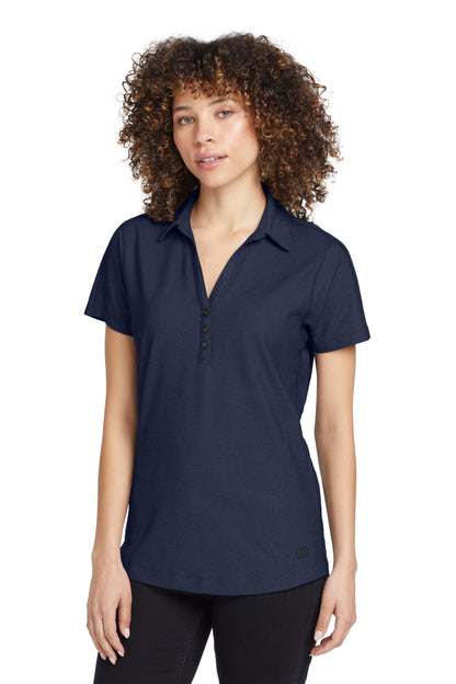 OGIO Women's Onyx Polo - Navy - front