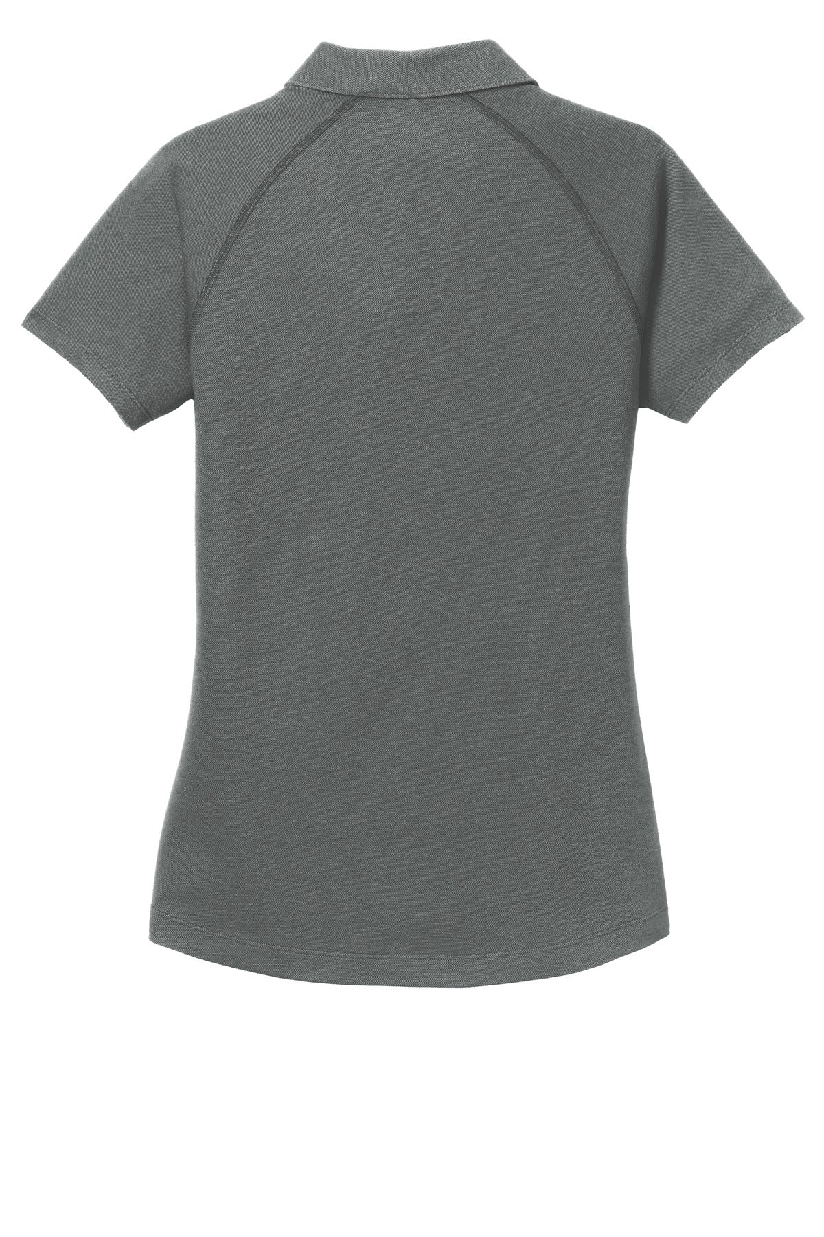 OGIO Women's Onyx Polo - Petrol Grey - flat back