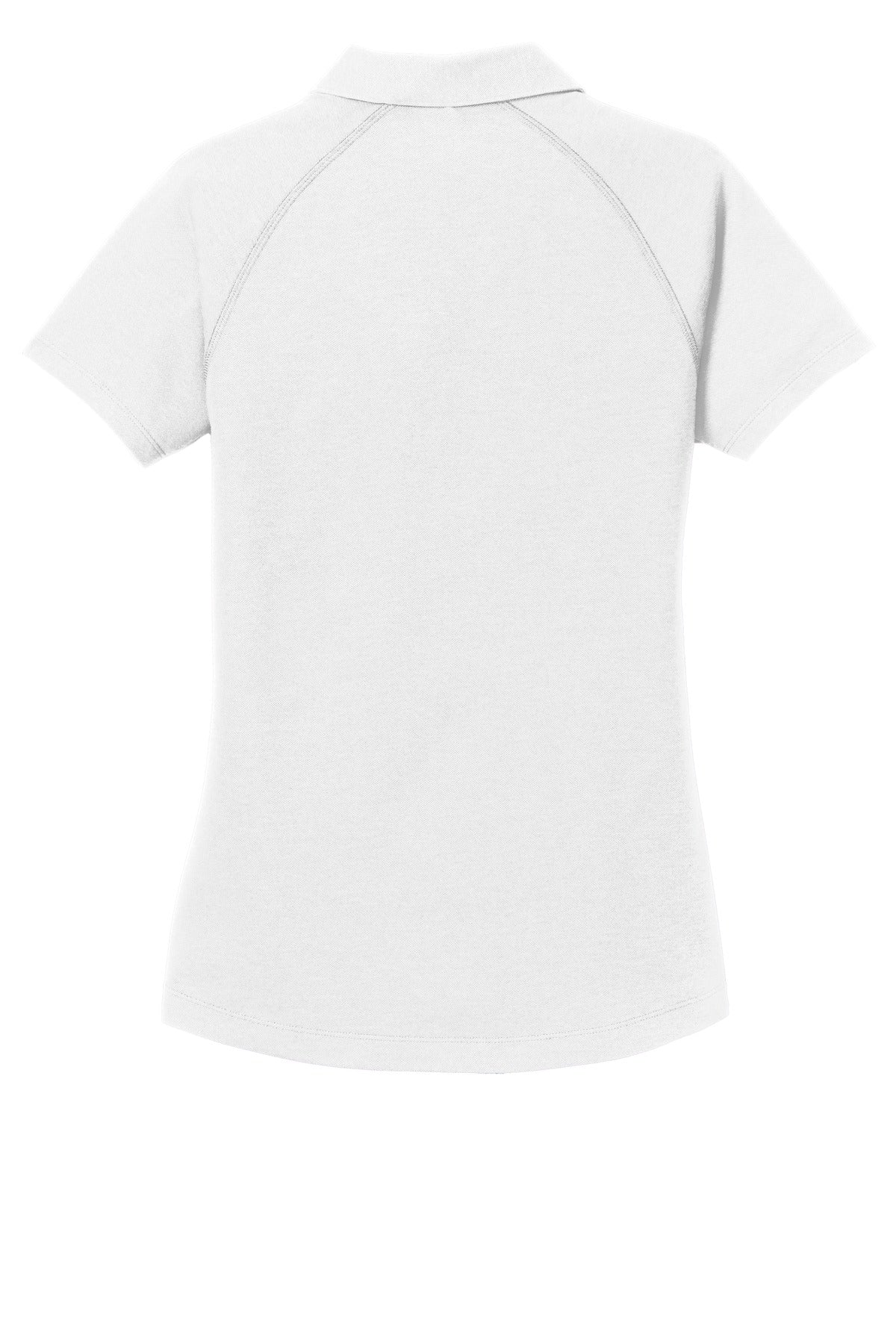 OGIO Women's Onyx Polo - White - flat back